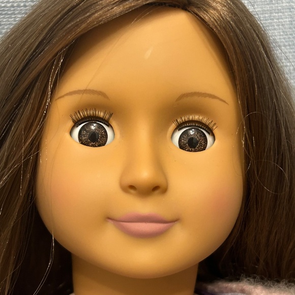 OUR GENERATION MARIE DOLL 18" Inch Brown Hair Brown Eyes - Picture 6 of 12
